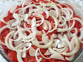 בשר טחון עם עגבניות וטחינה-סאנייה
